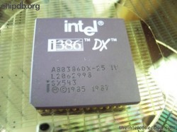 Intel A80386DX-25 IV SX543