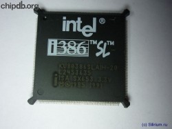 KU80386SLA1H-20 SX653 KU80386SLA1H-20 SX653