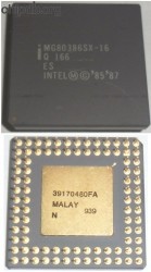 Intel MG80386SX-16 Q 166 ES