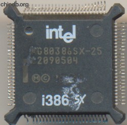 Intel NG80386SX-25 Intel NG80386SX-25