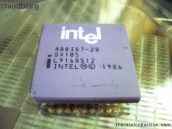 Intel A80387-20 SX105