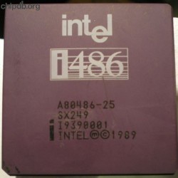 Intel A80486DX-25 SX249