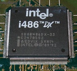 Intel SB80486DX-33 SX814