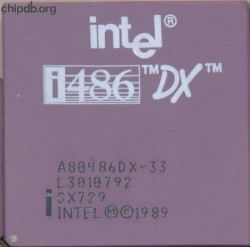 Intel A80486DX-33 SX729