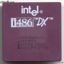 Intel A80486DX-33 SX810