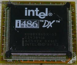 Intel KU80486DX-33 SX813