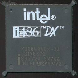 Intel KU80486DX-33 SX766