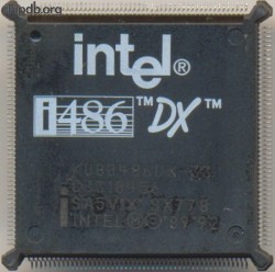 Intel KU80486DX-33 SX778
