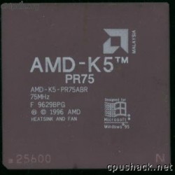 AMD AMD-K5PR75ABR rev F