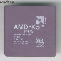 AMD AMD-K5-PR75ABR rev E no N in corner