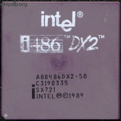 Intel A80486DX2-50 SX721