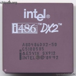 Intel A80486DX2-50 SX912