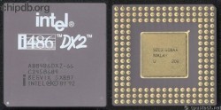 Intel A80486DX2-66 SX807 diff font