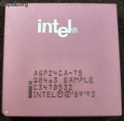 Intel 486 DX4-75 A8P24CA-75 Q0463 SAMPLE
