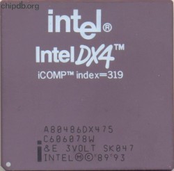Intel A80486DX475 SK047
