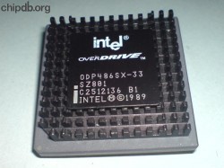Intel ODP486SX-33 SZ801 Intel ODP486SX-33 SZ801