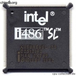 Intel KU80486SL-25 SX709 Intel KU80486SL-25 SX709