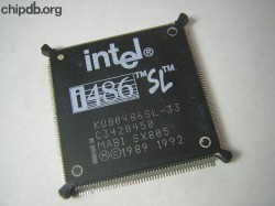 Intel KU80486SL-33 SX805 Intel KU80486SL-33 SX805
