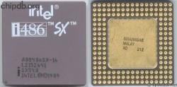 Intel A80486SX-16 SX548