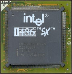 Intel KU80486SX-25 SX586