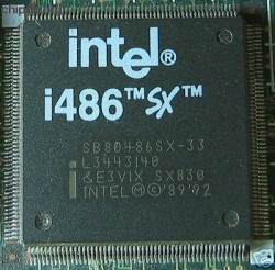 Intel SB80486SX-33 SX830 Intel SB80486SX-33 SX830