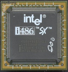 Intel KU80486SX-33 SX799