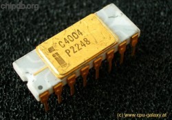 Intel C4004 greytraces black dot