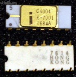 Intel C4004 threelines groundstrap
