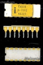 Intel C4004 Malaysia threelines