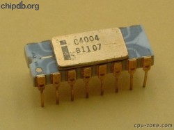 Intel C4004 greytraces