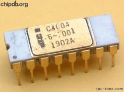 Intel C4004 Philippines threelines