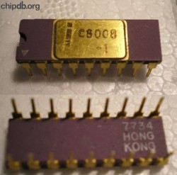 Intel C8008-1 re-inked
