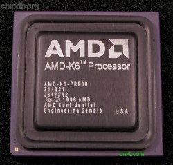 AMD AMD-K6/PR200 ES no voltage spec