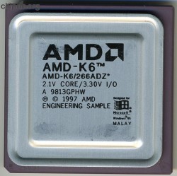 AMD AMD-K6/266ADZ* printed ES AMD AMD-K6/266ADZ* printed ES