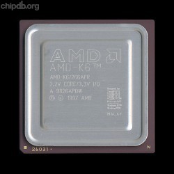 AMD AMD-K6/266AFR engraved AMD AMD-K6/266AFR engraved