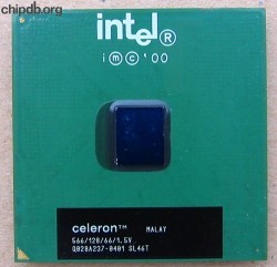 Intel Celeron 566/128/66/1.5V SL46T Intel Celeron 566/128/66/1.5V SL46T