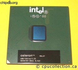 Intel Celeron 600/128/66/1.5V SL46U Intel Celeron 600/128/66/1.5V SL46U