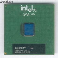 Intel Celeron 700/128/66/1.7V SL4P2 Intel Celeron 700/128/66/1.7V SL4P2