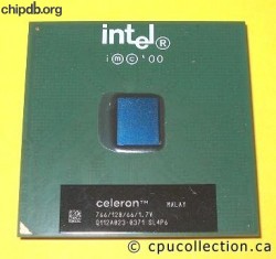 Intel Celeron 766/128/66/1.7V SL4P6 Intel Celeron 766/128/66/1.7V SL4P6