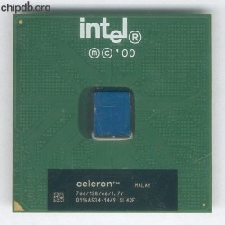 Intel Celeron 766/128/66/1.7V SL4QF Intel Celeron 766/128/66/1.7V SL4QF