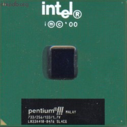 Intel Pentium III 733/256/133/1.7V SL4CG MALAY