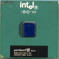 Intel Pentium III 800EB/256/133/1.65V SL464 MALAY