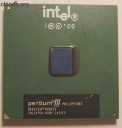 Intel Pentium III RB80526PY800256 QV31ES