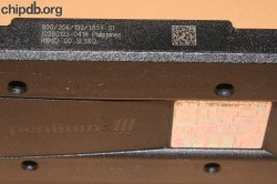 Intel Pentium III 800/256/133 SL3XQ