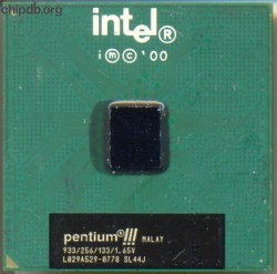 Intel Pentium III 933/256/133/1.65V SL44J