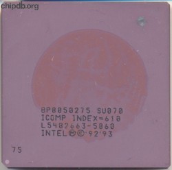 Intel Pentium BP8050275 SU070