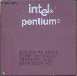 Intel Pentium A80502-90 SX968