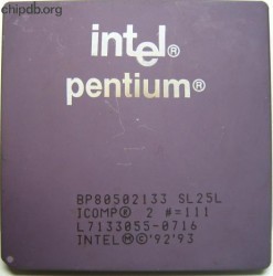 Intel Pentium BP80502133 SL25L