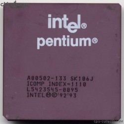 Intel Pentium A80502-133 SK106J