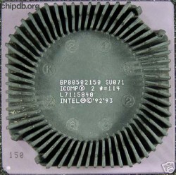 Intel Pentium BP80502150 SU071 ICOMP2